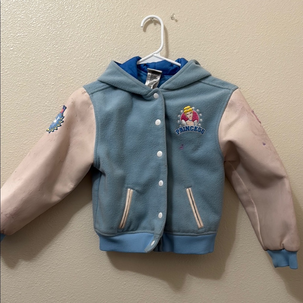 Disney Light Blue Quilted Jacket